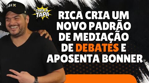 RICA PERRONE APOSENTA WILLIAM BONNER COMO MEDIADOR DE DEBATES