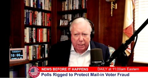 Dr Corsi NEWS 10-27-20: Polls Rigged to Protect Mail-in Voter Fraud