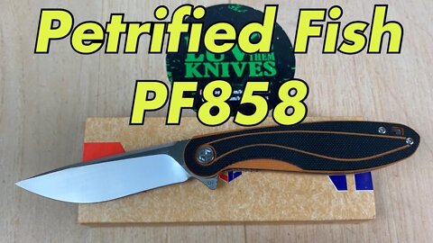 Petrified Fish PF858 / includes disassembly/ small budget gent carry !