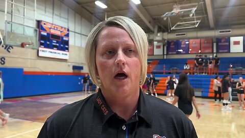 Lady Cats Head Coach Julie Williams post game interview Midland Christian 2023