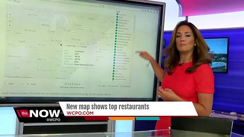 MAP: Analysis of Trip Advisor reviews shows Cincinnati is region's top foodie destination