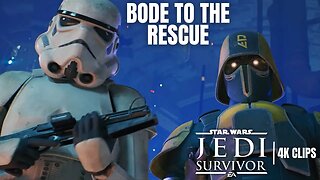 STAR WARS Jedi: Survivor | Cal Is Saved By Bode (Star Wars Jedi Survivor 4K Clips)