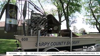 Sarpy County Sheriff's Office, NRD unveil new airboat Thursday