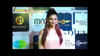 Urvashi Rautela at the pre launch celebration of song ek ladki bheegi bhaagi si | SpotboyE