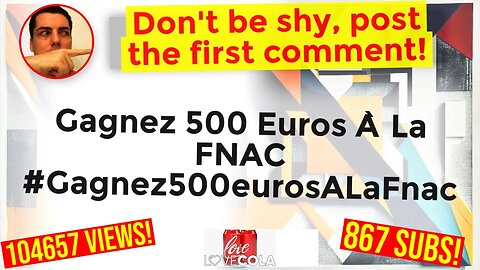 Gagnez 500 Euros À La FNAC #Gagnez500eurosALaFnac