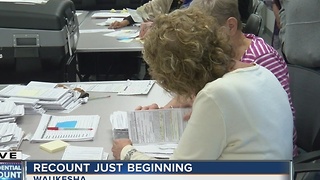 Presidential recount begins in Wisconsin