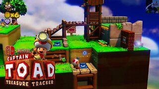 Captain Toad Treasure Tracker Nintendo Switch GAMEPLAY (First 3 Levels)