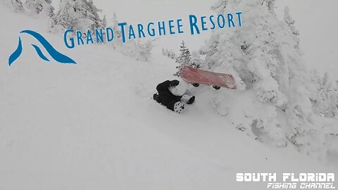 Snowboarding Grand Targhee | Moonshine on hand