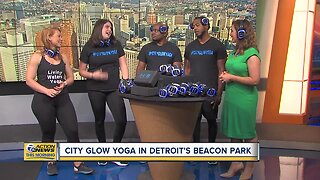 City Glow Yoga brings free silent disco sessions to Beacon Park