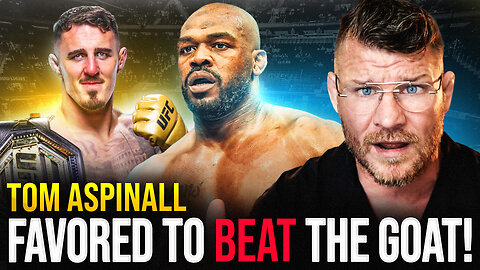 BISPING reacts: Tom Aspinall the FAVORITE to BEAT THE GOAT! | JON JONES the UNDERDOG