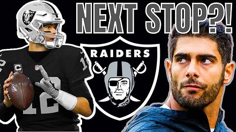 Las Vegas Raiders EMERGE as FAVORITES To LAND Tom Brady or Jimmy Garoppolo! Derek Carr Options?