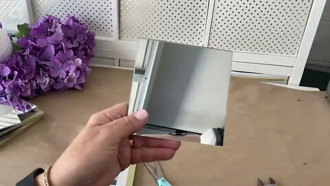 Turn a $1 paper towel holder into jaw dropping decor!