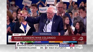 Bernie Sanders speaks in Vermont after winning Colorado