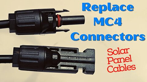 How to Install a New MC4 Connector for Solar Panels