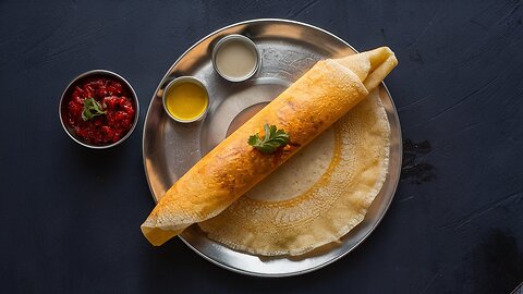 First Taste of South Indian Dosa in Israel | Masala Dosa Experience