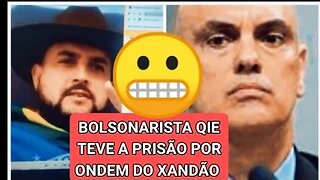 Zé trovão que foi preso por ordem de Alexandre de Moraes foi visto usando tornozeleira