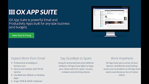 Powerful Email and Productivity Apps built for any-size business (and budget).
