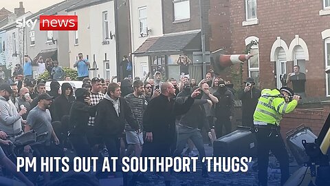 Southport stabbings: Prime minister calls rioters a 'gang of thugs'