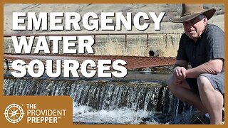 Emergency Water: Potential Sources When Disaster Strikes