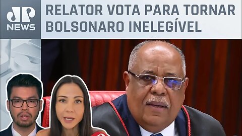 Amanda Klein e Kobayashi analisam voto de relator em julgamento de Bolsonaro no TSE