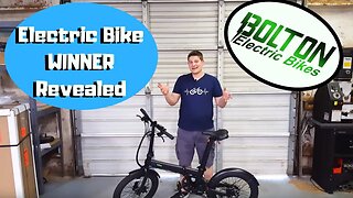 Bolton Ebikes - Electric Folding bike WINNER revealed. Preorder discount on new models