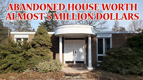 EXPLORING AN ABANDONED MANSION WORTH ALMOST 5 MILLION DOLLARS IN A CELEBRITY NEIGHBOURHOOD
