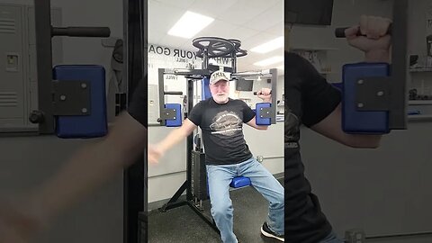 Pec Fly and Dips, Crazy 🤪 old man