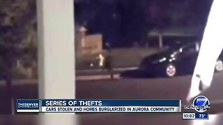 Aurora police search for person of interest after brazen crime spree in Murphy Creek neighborhood