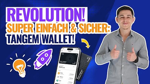 Revolution bei Hardware Wallets | Das Einfachste Hardware Wallet der Welt | Tangem Wallet