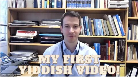 My Polyglot Journey...In Yiddish!