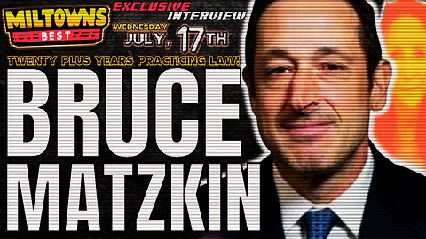 🔴Exclusive Interview with Attorney Bruce Matzkin! Preston + DUIGUY ,Trouble with the Bar? + Shochet