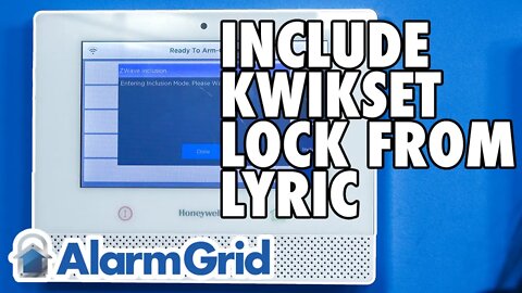 Including the Kwikset Z-Wave Lock from the Lyric Controller