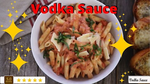 Fun & easy vodka sauce recipe
