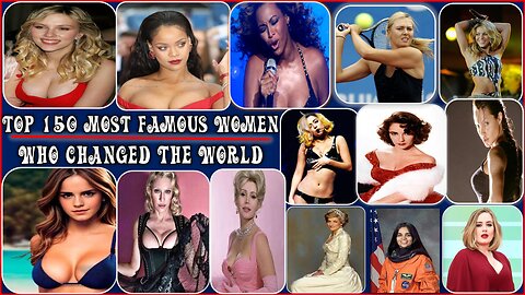 Part 5 (76-100) | 150 Amazing Women Who Changed the World | Short Biography