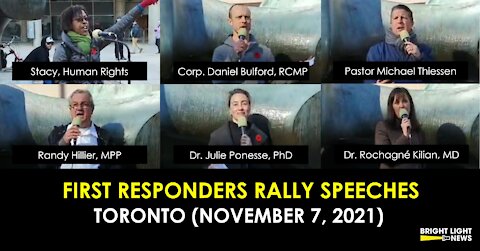 (DAY 2) FIRST RESPONDERS AGAINST VACCINE MANDATES - NOV. 7, 2021 (SPEECHES)