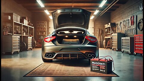 Easy DIY Battery Tender Install on Maserati GranTurismo | Trickle Charger Setup #maserati