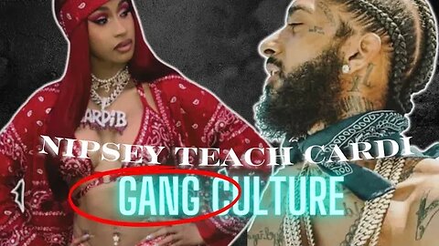 Nipsey Hussle Teaches Cardi About Gang Culture 😎 🧑‍🎓