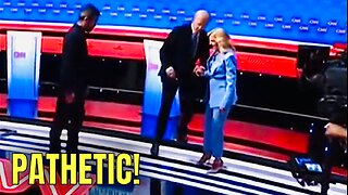 Watch Joe Biden STRUGGLE after the debate! 🤡 🎪