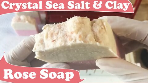 Natural Sea Salt & White Clay Soap Bars ~ Make Soap at Home