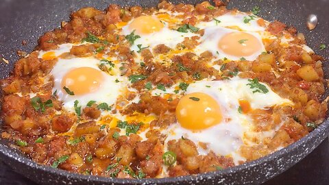 Egg Shakshuka Recipe • Breakfast Ideas With Eggs • Egg Recipes For Breakfast • Egg Breakfast Recipes