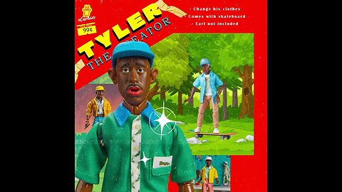 tyler the creator toy concept xcephasx studios #toys #tylerthecreator #actionfigures