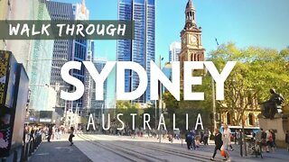 Walking Through Sydney, Australia | Spring 2022 Walking Tour