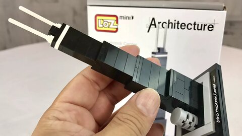 LOZ Mini Building Blocks - John Hancock Center #1001 (World Famous Architecture series) Toy review