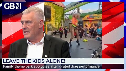 Lee Anderson reacts to an X-rated drag performance taking place at a UK family theme park