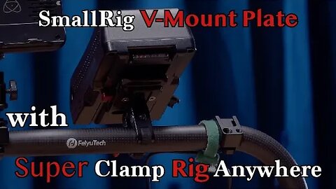 #SmallRig Hype Video. Great rig and amazing parts V-Mount Battery plate & Super clamp. #camera #film