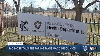 Missouri hospitals prepare for mass vaccinations clinics