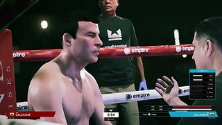 Undisputed Boxing Online Ranked Gameplay Joe Calzaghe vs Joe Calzaghe 3 (Chasing Platinum 2)
