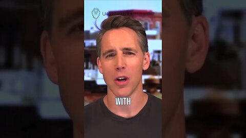 JOSH HAWLEY: You're totally wrong. I wish that were true...