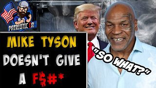 Mike Tyson REVEALS Who He Is Voting For |