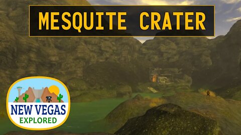 Fallout New Vegas | Mesquite Mountains Crater Explored